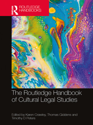cover image of The Routledge Handbook of Cultural Legal Studies